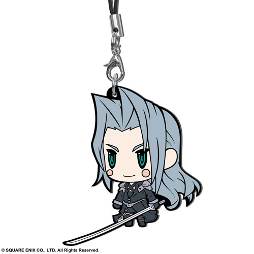 Final Fantasy VII Sephiroth Trading Rubber Phone Strap Extended Edition