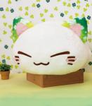 Nemuneko 12'' Green Clover Ears Sleeping Cat Plush