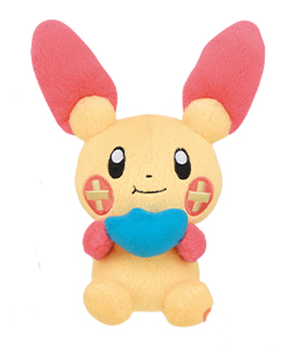 Pokemon 6'' Plusle Holding Berry Banpresto Prize Plush picture