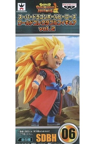 Dragonball Z 3''  SS3 Goku Xeno WCF Vol. 2 Banpresto Trading Figure picture