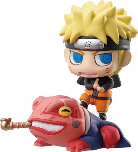 Naruto 2'' Naruto Petit Chara Land Kuchiyosenojyutsu Trading Figure