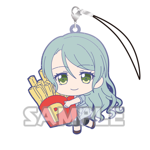 Bang Dream Hikawa Sayo Holding Item Rubber Phone Strap