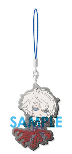 Granblue Fantasy Lucilius Clear Rubber Phone Strap Part III