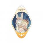 Made in Abyss Nanachi and Riko Diamond Shaped Amnibus Key Chain