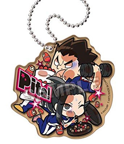 My Hero Academia Yaoyorozu Mamo and Sato Rikido Training Uniform Pita! Acrylic Key Chain