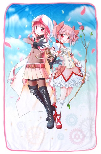 Magia Record Iroha Tamaki and Madoka Microfiber Blanket picture