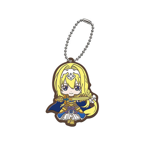 Sword Art Online Alice Schuberg Bandai Capsule Rubber Mascot Vol. 3 Key Chain picture