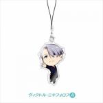 Yuri On Ice Victor Nikiforov Skating Acrylic Phone Strap
