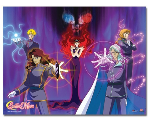 Sailor Moon Beryl Group Wall Scroll picture