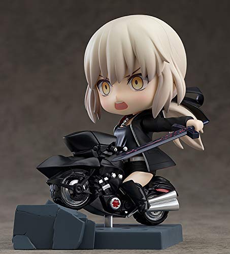 Fate Grand Order Saber Altria Pendragon Alter Shinjuku Ver. And Cuirassier Noir Nendoroid Action Figure #1142-DX picture