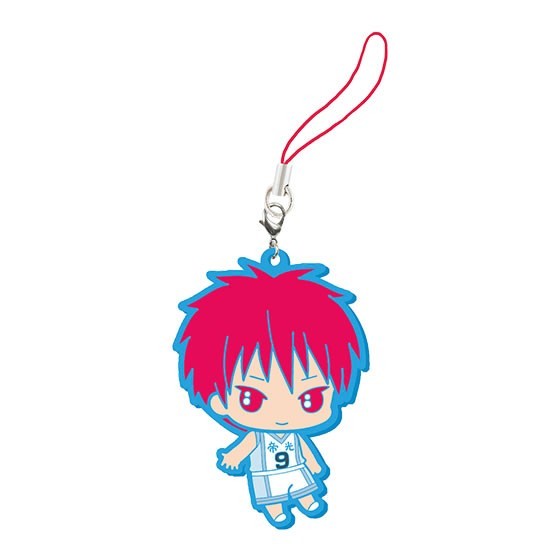 Kuroko's Basketball Akashi Jr. High Ver. Rubber Phone Strap picture