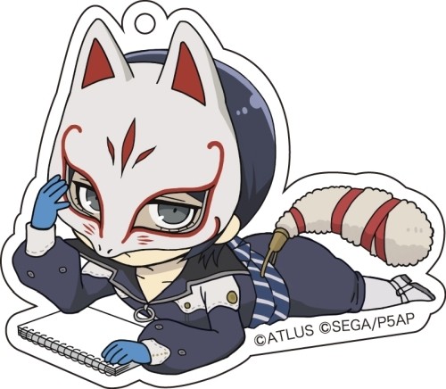 Persona 5 Kitagawa Yuusuke Fox The Animation Gororin Acrylic Key Chain picture