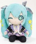 Vocaloid Hatsune 6'' Miku Winking 10 Year Anniversary Plush