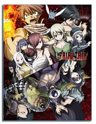 Fairy Tail Dark Group Fleece Blanket picture