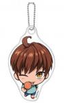 One Punch Man Doutei Miagete Mascot Key Chain