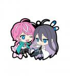 Hypnosis Mic Amemura Ramuda, Jinguuji Jakurai Buddy Colle Rubber Key Chain