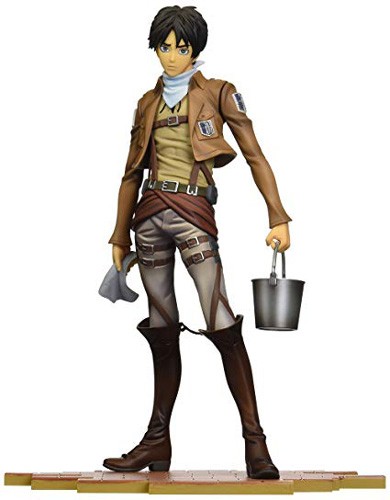 Attack on Titan Cleaning Eren Brave Act 1/8 Scale Figure picture