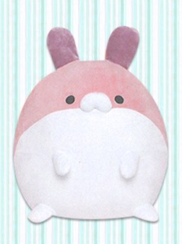 Mochi Animals 12'' Pink Bunny Squishy Prize Plush