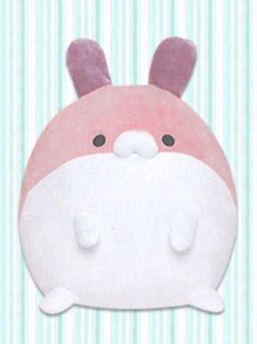 Mochi Animals 12'' Pink Bunny Squishy Prize Plush picture