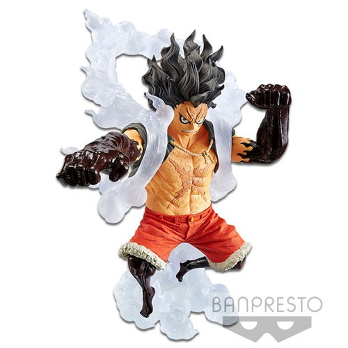 One Piece 6'' Luffy Gear 4 Snakeman Banpresto King of Artist Prize Figure picture