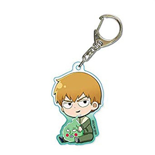 Mob Psycho 100 Reigen Arataka Mouth Open Gyugyutto Acrylic Key Chain
