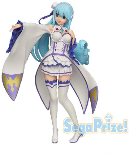 Konosuba 6'' Aqua x Emilia Sega Prize Figure picture