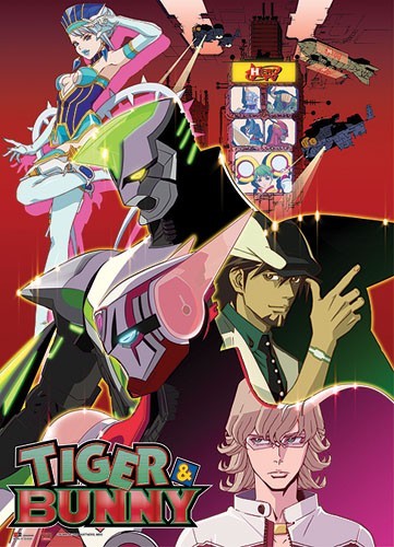 Tiger and Bunny Group Wall Scroll picture