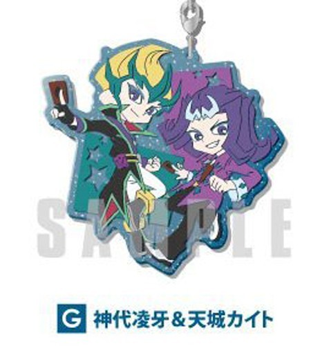 Yugioh Zexal Kamishiro Ryoga, Tenjo Kaito Pairs Rubber Phone Strap picture