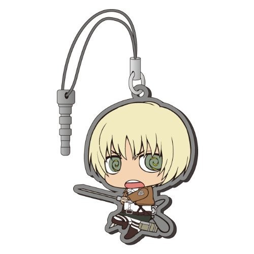 Attack on Titan Armin Phone Plug Rubber Phone Strap