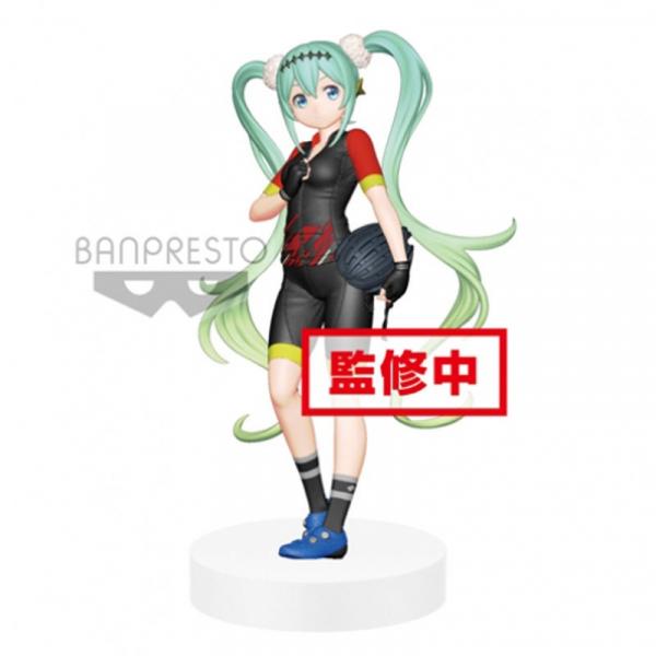 Vocaloid 8'' Racing Miku 2018 ver. EXQ TeamUKYO Banpresto Prize Figure picture