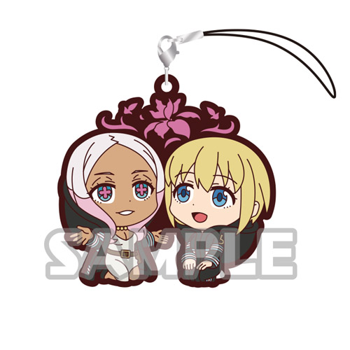 Fire Force Hibana, Iris Duos Rubber Phone Strap picture