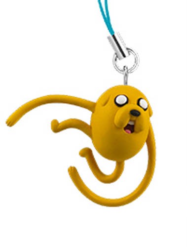 Adventure Time Jake 3D Mascot Phone Strap