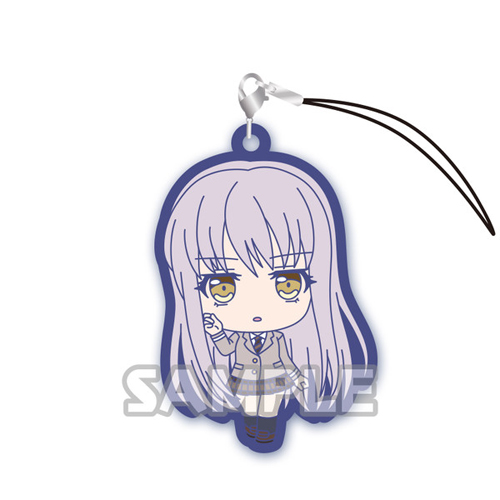 Bang Dream Minato Yukina Roselia School Uniform Ver. Rubber Phone Strap
