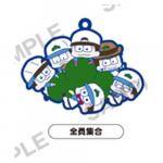 Osomatsu-san Group PitaColle Rubber Phone Strap