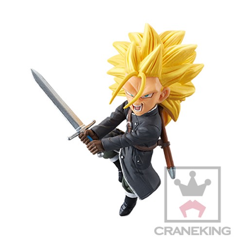 Dragonball Z 3''  SS3 Future Trunks Xeno WCF Vol. 2 Banpresto Trading Figure