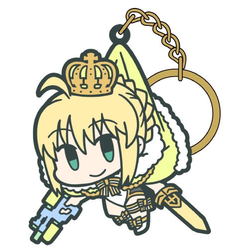 Fate Grand Order Altria Pendragon Archer Tsumamare Series 3 Cospa Key Chain