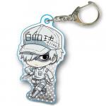 Cells at Work White Blood Cell w/ Clean Knife Tekutoko Acrylic Key Chain