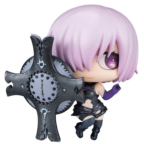 Fate Grand Order 3'' Shielder Mash Mashu Kyrielight Petit Chara Chimimega Vol. 1 Trading Figure picture