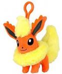 Pokemon 3'' Flareon Eevolution Plush Bag Clip Key Chain