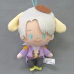 Yuri on Ice X Sanrio 3'' Victor X Pompompurin Plush Phone Strap