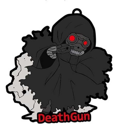 Sword Art Online Deathgun GGO Rubber Phone Strap picture