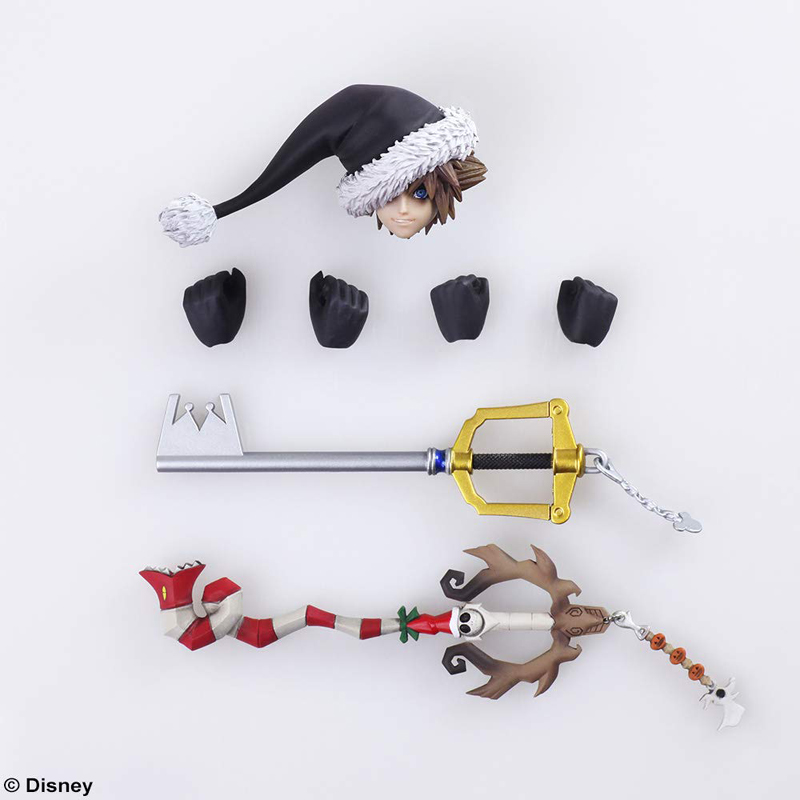 Kingdom Hearts II Sora Christmas Town Ver. Bring Arts Action Figure picture