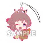 Bang Dream Yamabuki Saaya Holding Groceries Glitter Ver. Poppin'Party Phone Strap