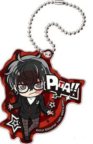 Persona 5 Protagonist Pita!! Acrylic Key Chain