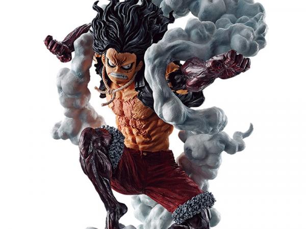 One Piece 6'' Luffy Gear 4 Snakeman Battle Memories Bandai Ichiban Figure picture