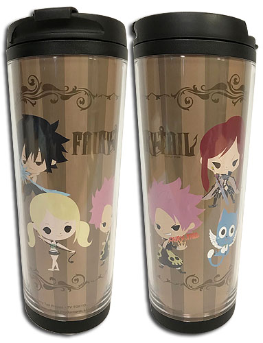 Fairy Tail Season 8 Chibi SD Tumbler Coffee Cup Mug picture