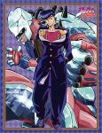 Jojo's Bizarre Adventures Josuke and Crazy Diamond Microfiber Fleece Throw Blanket