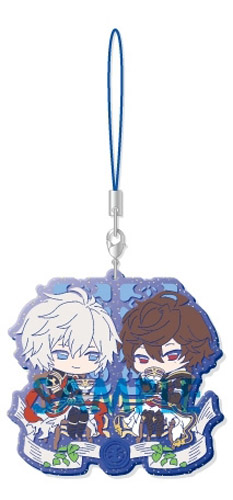 Granblue Fantasy Lucifer and Sandalphon Clear Rubber Phone Strap Part III