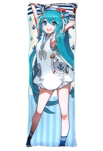 Vocaloid 4' Hatsune Miku Summer Ver. Spring And Summer Body Pillow