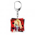 Zombie Land Saga Nikaidou Saki Zombie Ver. Acrylic Square Key Chain